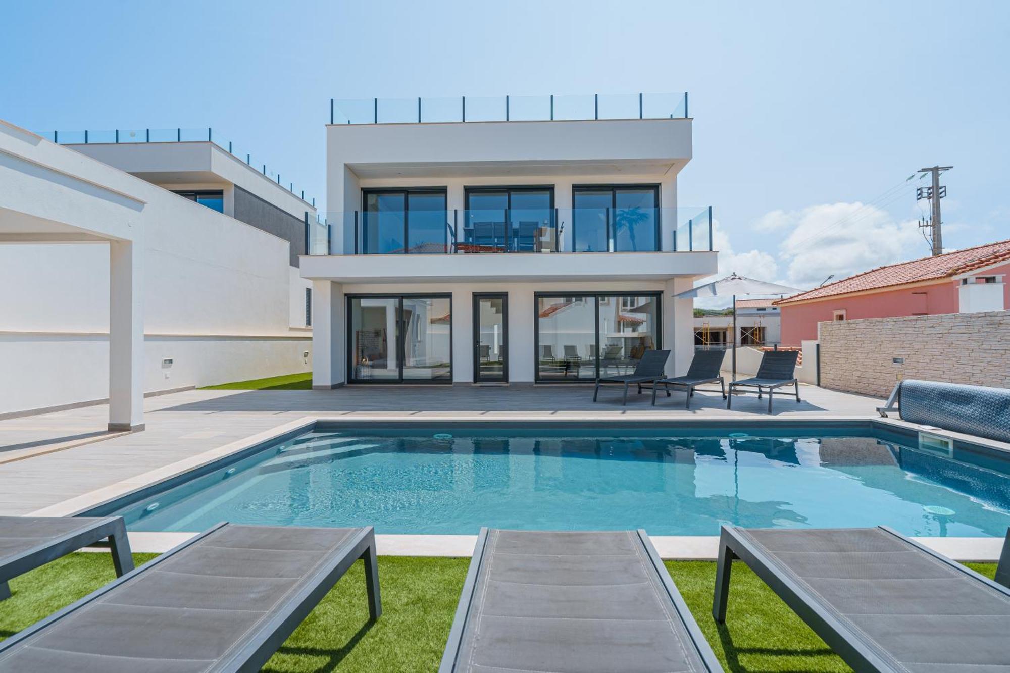Villa Porto Dinheiro, With Ocean View Casal do Cigano 外观 照片